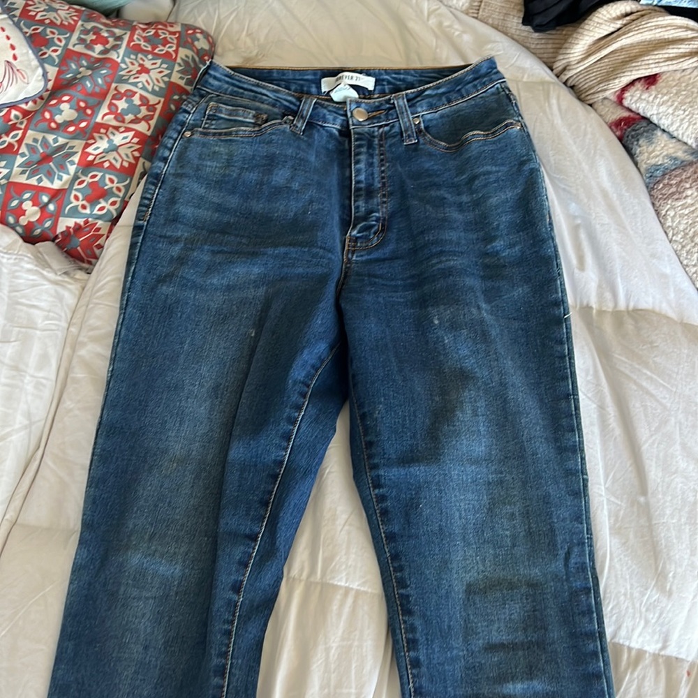 Blue washed Skinny jeans.